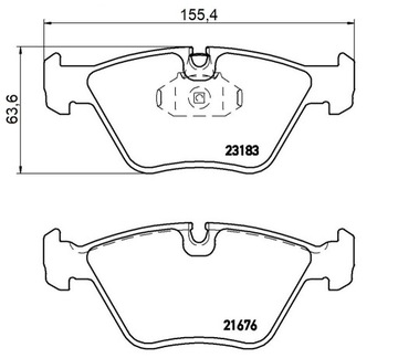 MIKODA 0448 GT ДИСКИ, КОЛОДКИ BMW 3 E46 перед 325мм