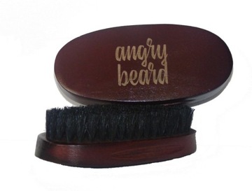 Zestaw Olejek 100 ml do Brody Szczotka Angry Beard