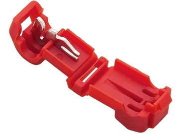 SZYBKOZŁĄCZKA na przewody 0,5-1mm 10szt red (3250)