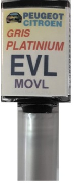 CITROEN PEUGEOT EVL GRIS PLATINIUM LAKIER SAMOCHODOWY ZAPRAWKA DO RYS 10 ML