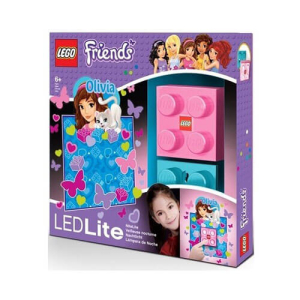 LEGO FRIENDS Brick OLIVIA лампа + наклейка