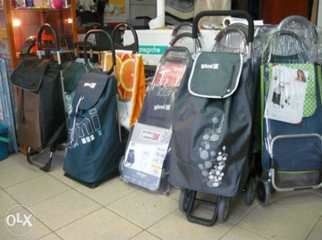 Маленькая сумка для покупок на тележке Rolser Baby jet Mini Cherry