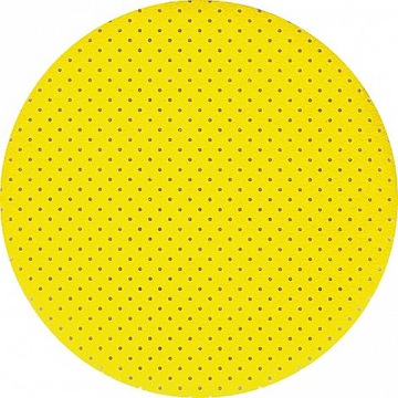 PAPIER ŚCIERNY,KRĄŻEK DO ŻYRAFY 225mm ŻÓŁTY GR.150