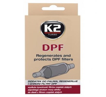 K2 DPF ŚRODEK CZYŚCI FILTR CZĄSTEK STAŁYCH DODATEK