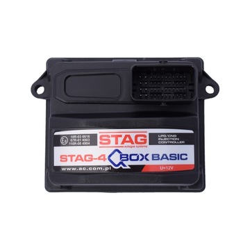 AC Q-BOX BASIC STAG-4 ELECTRONICS 4-цилиндровый ПОСЛЕДОВАТЕЛЬНОСТЬ