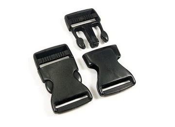 KLAMRA PLASTIKOWA 30mm, DO TOREBKI, SMYCZY, 2SZT!