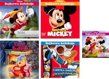 МИККИ МАУС ДОНАЛЬД ДАК ВИННИ-ПУХ - 5 DVD