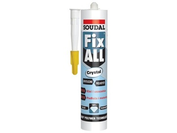 SOUDAL UNIWERSALNY KLEJ FIX ALL CRYSTAL