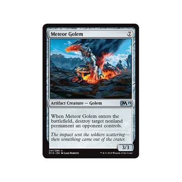 MTG 2x Meteor Golem (Uncommon)