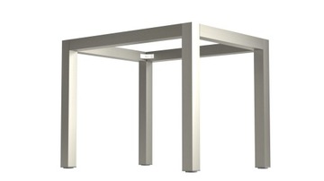 NOGI DO STOŁU BLATU REGULOWANE 1400x700x710 INOX