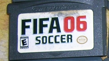 Gra na GBA fifa 06 soccer z anglii