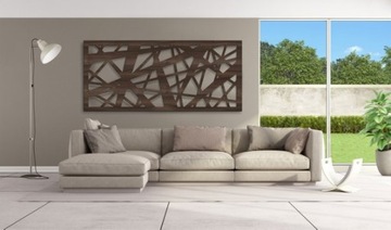 Obraz Drewniany STRADA 120x62cm PIĘKNY DO SALONU