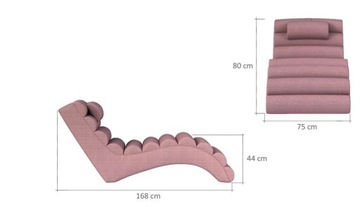 Стильный и современный шезлонг BRASIL ARMCHAIR новый