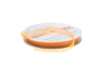 TASIEMKA SZYFONOWA POMARAŃCZOWA WSTĄŻKA 6mm 020
