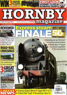 HORNBY 8/2017 UK Kolejki,modelarstwo!