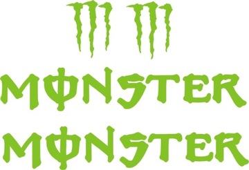 MONSTER Pazury Naklejki TUNING 213B RÓŻNE KOLORY