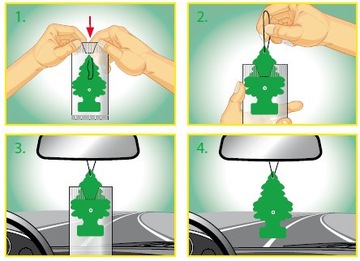 Wunder-Baum Zitron Рождественская елка с ароматом лимона
