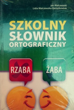 Szkolny słownik ortograficzny - Jan Malczewski NEW