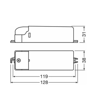 ГАЛОГЕННЫЙ ТРАНСФОРМАТОР OSRAM ET-PARROT 105 Вт