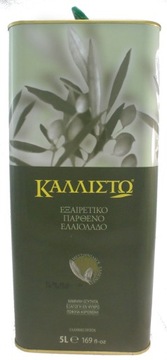 Лучшее греческое оливковое масло Kallisto 5л.