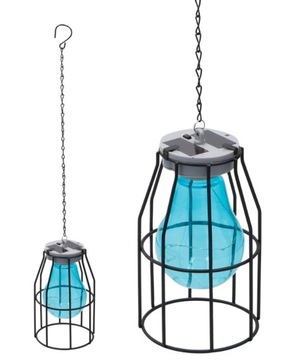 LAMPA SOLARNA ogrodowa RETRO EDISON żarówka 5LED