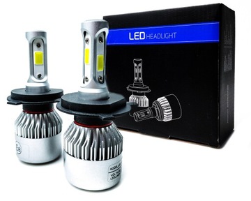 ŻARÓWKI LED H4 9-32V Can 72W 16000L długie/krótkie