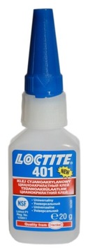 Loctite 401 Klej cyjanoakrylow CA uniwersalny 20g