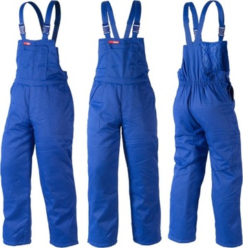 OCIEPLANE spodnie robocze ogrodniczki SMO ZIMA XL