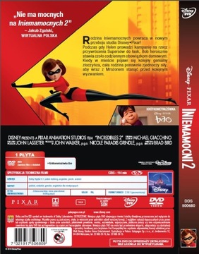 Iniemamocni 2 Film DVD + Brelok Gratis Edycja Spec