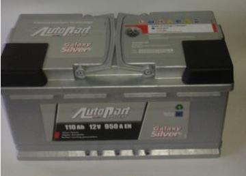 AKUMULATOR 110AH AUTOPART GALAXY SILVER HYBRID 105