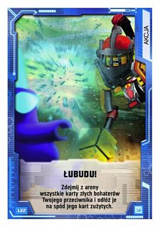 karta nr 122 Łubudu lego nexo Knights 2