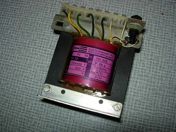 Transformator 200/110; 127; 220; 380; 440V, 70VA