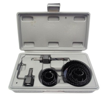 КОРОНКИ ДЛЯ ДЕРЕВА РЕЗЫ ДЛЯ ДЕРЕВА НАБОР КОРОНОК ДЛЯ ДЕРЕВА 19-64мм 11 шт.