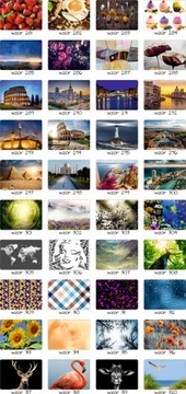 Коврик защитный с принтом для письменного стола макс. 70х50. выбор