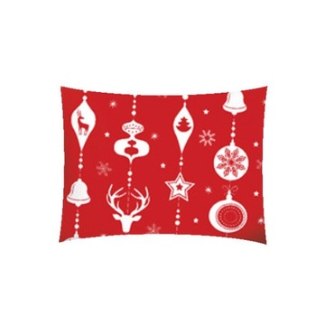 Poszewka bawełniana bawełna jasiek 40x40 002red