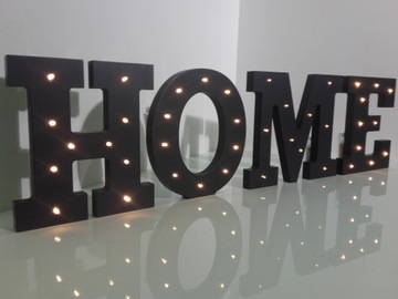 ДОМ ЛЮБОВЬ 20СМ ТОЛЩИНА 2СМ 3D НАДПИСЬ НА СТЕНЕ