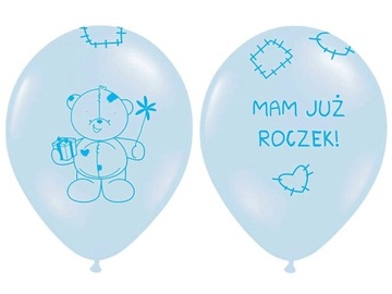 BALONY NA ROCZEK PIERWSZE URODZINY 21 WZORÓW BALON