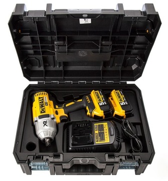 DEWALT DCF899P2 УДАРНЫЙ гайковерт 18 В 2x5 Ач + РОЗЕТКА BJC