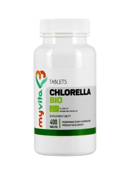 CHLORELLA VULGARIS BIO 250mg 400tab Detox MyVita