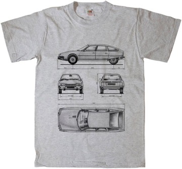 CITROEN CX koszulka z nadrukiem T-shirt