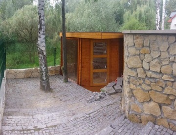 Sauna ogrodowa, DOMEK, ruska bania,