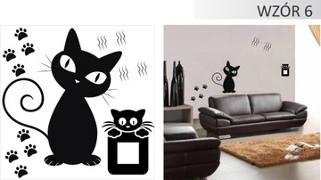 НАКЛЕЙКИ НА СТЕНУ КОШКИ КОТЯТА НАКЛЕЙКА!!!