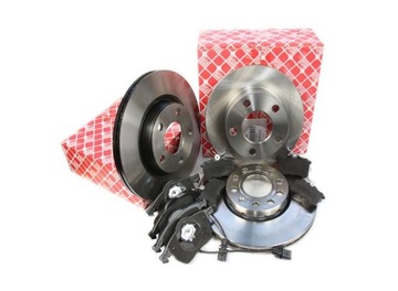 TARCZE KLOCKI VW GOLF IV BORA AUDI A3 PRZOD 256mm