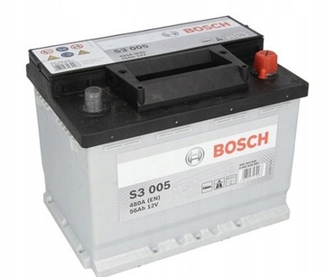 AKUMULATOR BOSCH S3 56AH 480A 56 Ah S3005