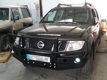 БАМПЕР ПЕРЕДНИЙ NISSAN NAVARA D40 СТАЛЬ