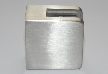 Uchwyt do Szkła 45/45 powierzchni płaskiej szlif Inox STAL Komplet