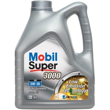 OLEJ SILNIKOWY MOBIL SUPER 3000 XE 5W30 4L