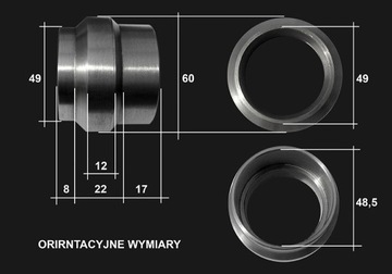 OPRAVNÁ SADA PŘÍRUBA MERCEDES R107 W108 W109 W113