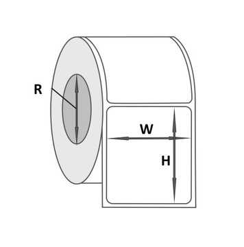 THERMAL Этикетки Наклейки Наклейки 58x43 ARGOX FV