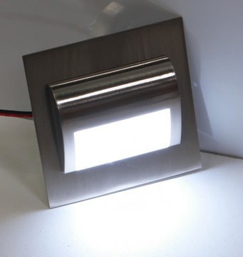 Oprawa schodowa satyna led 1,5W zimna 12V DC BERYL